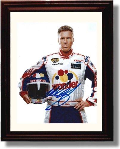 Unframed Will Ferrell Autograph Promo Print - Talladega Nights Unframed Print - Movies FSP - Unframed   