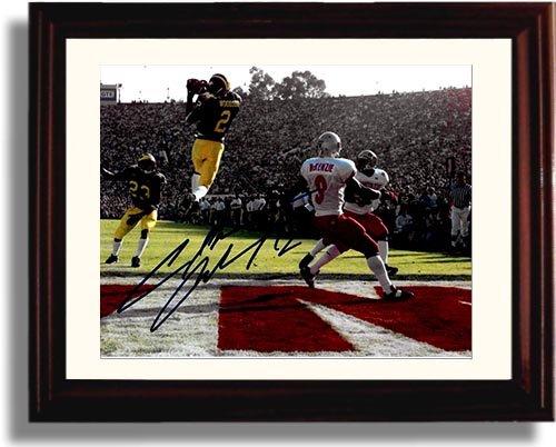 Framed 8x10 Michigan Wolverines - Charles Woodson "Heisman Int" Autograph Promo Print Framed Print - College Football FSP - Framed   