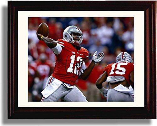 Unframed 2015 Ohio State National Championship Autograph Promo Print - Quarterback Cardale Jones Unframed Print - College Football FSP - Unframed   