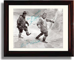 Unframed Abbott and Costello Autograph Promo Print Unframed Print - Movies FSP - Unframed   