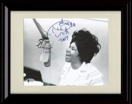 Unframed Aretha Franklin Autograph Promo Print - Landscape - Queen Soul Unframed Print - Music FSP - Unframed   