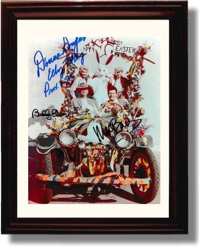 Unframed Beverly Hillbillies Autograph Promo Print - Beverly Hillbillies Cast Unframed Print - Television FSP - Unframed   