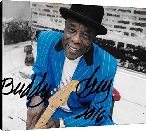 Acrylic Wall Art:  Buddy Guy Autograph Print Acrylic - Music FSP - Acrylic   