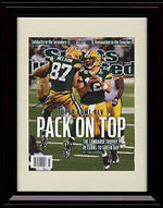 Unframed Jordy Nelson - Green Bay Packers SI Championship Autograph Replia Print Unframed Print - Pro Football FSP - Unframed   