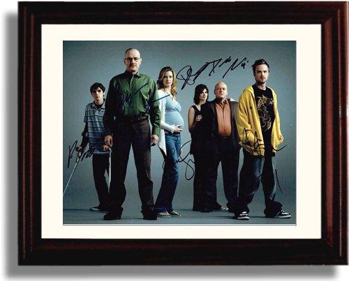 Unframed Breaking Bad Autograph Promo Print - Cast Signed Unframed Print - Television FSP - Unframed   