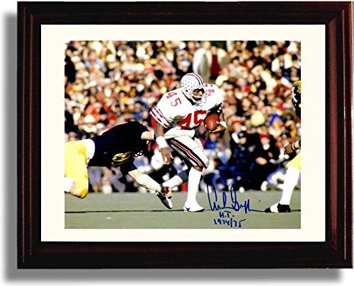 Framed 8x10 Ohio State Archie Griffin "Cutting on Michigan" Autograph Promo Print Heisman 74/75 Framed Print - College Football FSP - Framed   