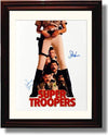 Unframed Steve Lemme & Paul Soter Autograph Promo Print - Super Troopers Unframed Print - Movies FSP - Unframed   