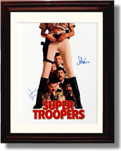 Unframed Steve Lemme & Paul Soter Autograph Promo Print - Super Troopers Unframed Print - Movies FSP - Unframed   