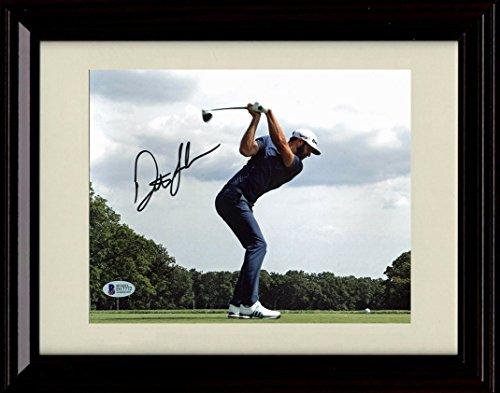 Unframed Dustin Johnson Autograph Promo Print - Multiple Tour Victories - Former #1 in the World Unframed Print - Golf FSP - Unframed   