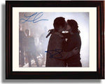 Unframed Walking Dead "Glen & Maggie" Steven Yeun & Lauren Cohan Autograph Promo Print Unframed Print - Television FSP - Unframed   