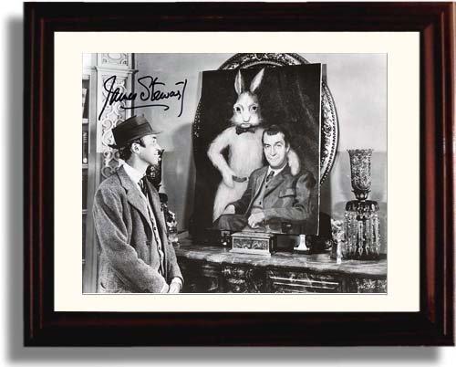 Unframed Jimmy Stewart Autograph Promo Print - Harvey Unframed Print - Movies FSP - Unframed   