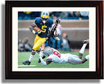 Framed 8x10 Jabrill Peppers Michigan Wolverines Autograph Promo Print Framed Print - College Football FSP - Framed   