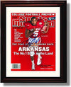 Framed 8x10 Arkansas Razorbacks Darren McFadden 2007 SI Autograph Promo Print Framed Print - College Football FSP - Framed   