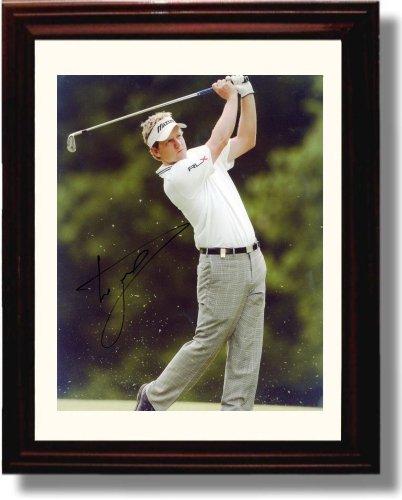 Unframed Luke Donald Autograph Promo Print Unframed Print - Golf FSP - Unframed   