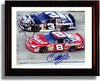 Unframed NASCAR Dale Earnhardt & Dale Jr. Autograph Promo Print Unframed Print - NASCAR FSP - Unframed   