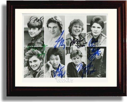 Unframed Cast of the Goonies Autograph Promo Print - The Goonies Unframed Print - Movies FSP - Unframed   