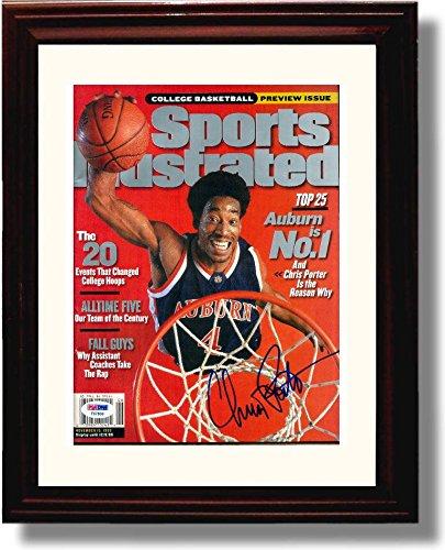 Unframed Auburn Tigers Unframed Chris Porter "Auburn Is No.1" Basketball Preview SI Unframed Print - College Basketball FSP - Unframed   