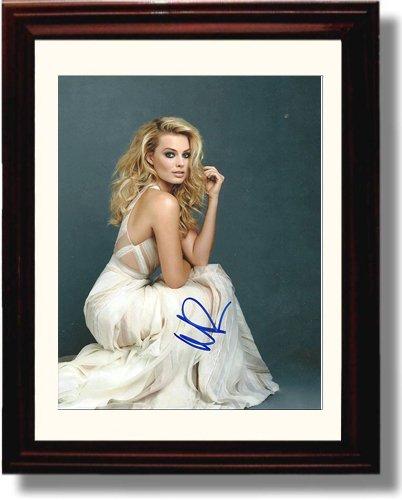 Unframed Margot Robbie Autograph Promo Print Unframed Print - Movies FSP - Unframed   