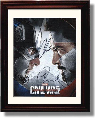 Unframed Cast of Civil War Autograph Promo Print - Marvel: Civil War Unframed Print - Movies FSP - Unframed   