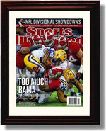 Unframed Alabama Football SI 2011 "Too Much Bama" National Championship Josh Chapman Unframed Print - College Football FSP - Unframed   