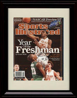 Unframed Kevin Durant SI Autograph Promo Print - Texas Longhorns 2/13/2007 Unframed Print - College Basketball FSP - Unframed   