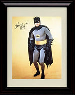 Unframed Adam West Autograph Promo Print - Yellow Background Unframed Print - Television FSP - Unframed   