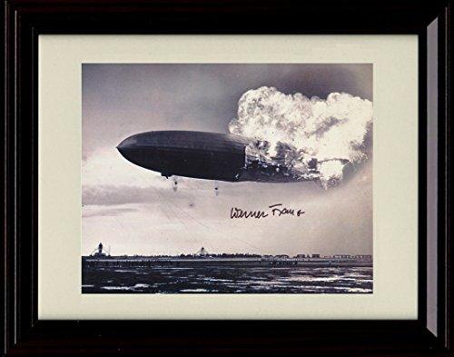 Unframed Hindenburg Autograph Promo Print Unframed Print - History FSP - Unframed   