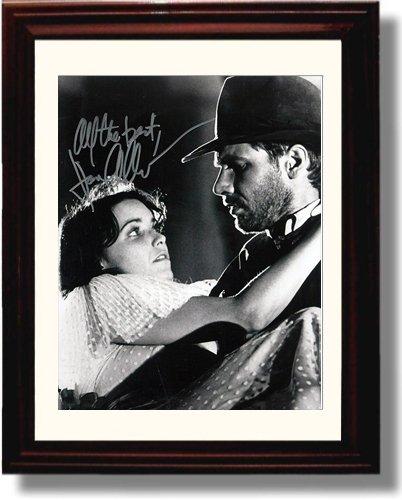 8x10 Framed Karen Allen Autograph Promo Print Framed Print - Movies FSP - Framed   