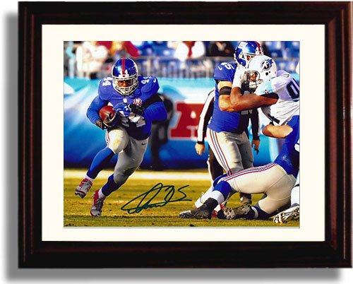 8x10 Framed Andre Williams - New York Giants Autograph Promo Print Framed Print - Pro Football FSP - Framed   