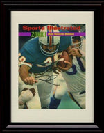 Unframed Larry Csonka - Miami Dolphins SI Autograph Promo Print Unframed Print - Pro Football FSP - Unframed   