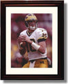 Framed 8x10 Michigan Wolverines - Quarterback Tom Brady Autograph Print Framed Print - College Football FSP - Framed   