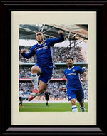 Unframed Eden Hazard Autograph Promo Print - Team Belgium World Cup Unframed Print - Soccer FSP - Unframed   