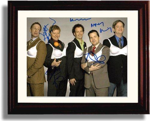 8x10 Framed Kids in the Hall Autograph Promo Print - Cast Signed Framed Print - Television FSP - Framed   