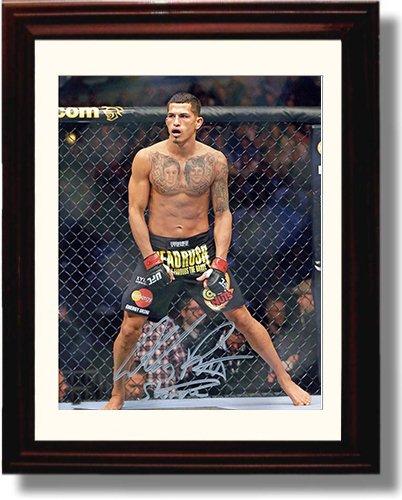 Unframed Anthony Pettis Autograph Promo Print Unframed Print - Martial Arts FSP - Unframed   