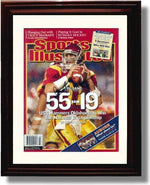 Unframed USC Trojans Matt Leinart "55-19" National Champions SI Autograph Print Unframed Print - College Football FSP - Unframed   