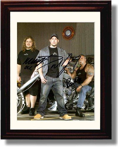 Unframed American Choppers Autograph Promo Print - Cast Signed Unframed Print - Television FSP - Unframed   