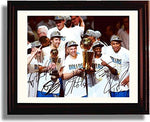 Unframed Dallas Mavericks Championship Autograph Promo Print Unframed Print - Pro Basketball FSP - Unframed   