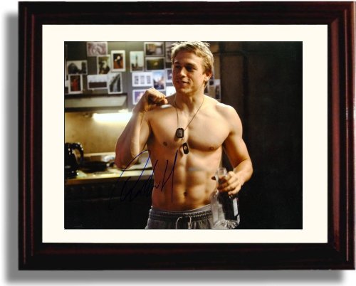 8x10 Framed Sons of Anarchy Autograph Promo Print - Charlie Hunnam Framed Print - Television FSP - Framed   