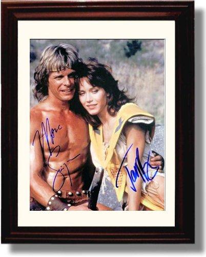 8x10 Framed Beastmaster Autograph Promo Print - Cast Signed Framed Print - Television FSP - Framed   