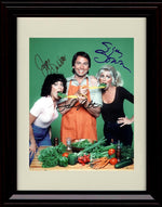 Unframed 3's Company Cast Autograph Promo Print - Portrait Unframed Print - Television FSP - Unframed   