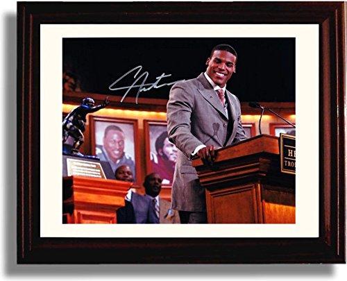 Auburn Tigers Cam Newton Heisman Podium Unframed Autograph Promo Print Unframed Print - College Football FSP - Unframed   