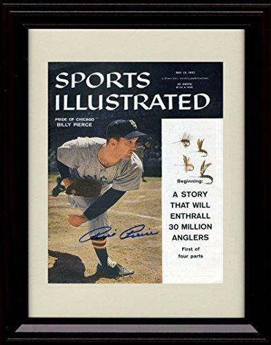 Framed 8x10 Billy Pierce SI Autograph Replica Print Framed Print - Baseball FSP - Framed   