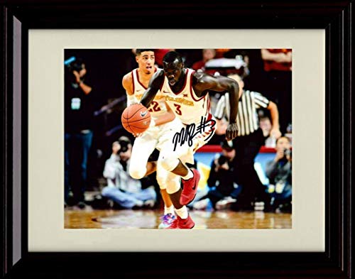 Unframed Marial Shayok Autograph Promo Print - Driving - Iowa State Unframed Print - College Basketball FSP - Unframed   