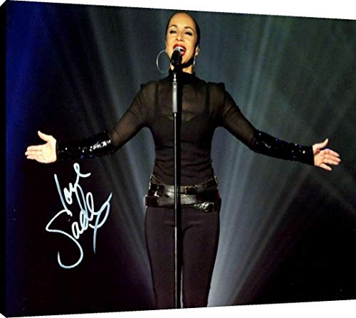 Metal Wall Art:  Sade Autograph Print Metal - Music FSP - Metal   