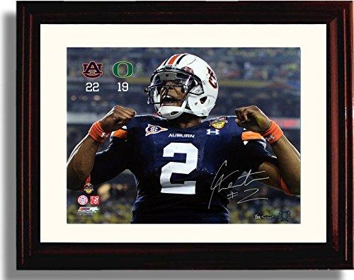 Unframed Auburn Tigers Cam Newton BCS Championship Scorecard Autograph Promo Print Unframed Print - College Football FSP - Unframed   