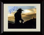 Unframed Yellowstone - Man On Horse In Sunset Autograph Replica Print Unframed Print - Movies FSP - Unframed   