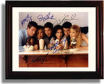 Unframed Friends Autograph Promotional Print - Friends Cast Unframed Print - Television FSP - Unframed   