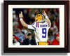 Unframed LSU Tigers - Joe Burrow Jersey Autograph Replica Print Unframed Print - College Football FSP - Unframed   