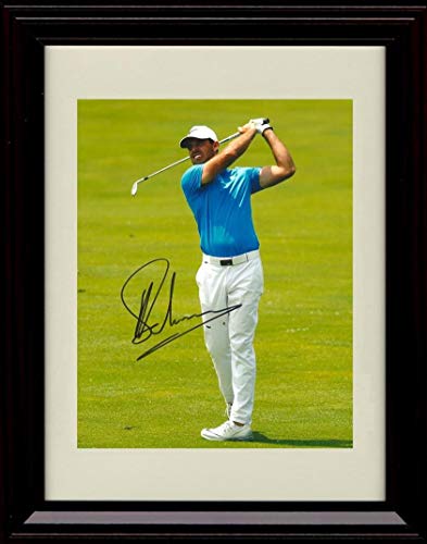 Unframed Charles Schwartzle Autograph Replica Print - 2011 Green Jacket Champion Unframed Print - Golf FSP - Unframed   