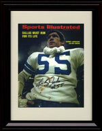 Unframed Lee Roy Jordan - Dallas Cowboys SI Autograph Promo Print Unframed Print - Pro Football FSP - Unframed   